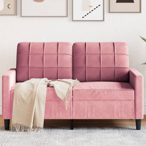 2-Personers Sofa Fløjl