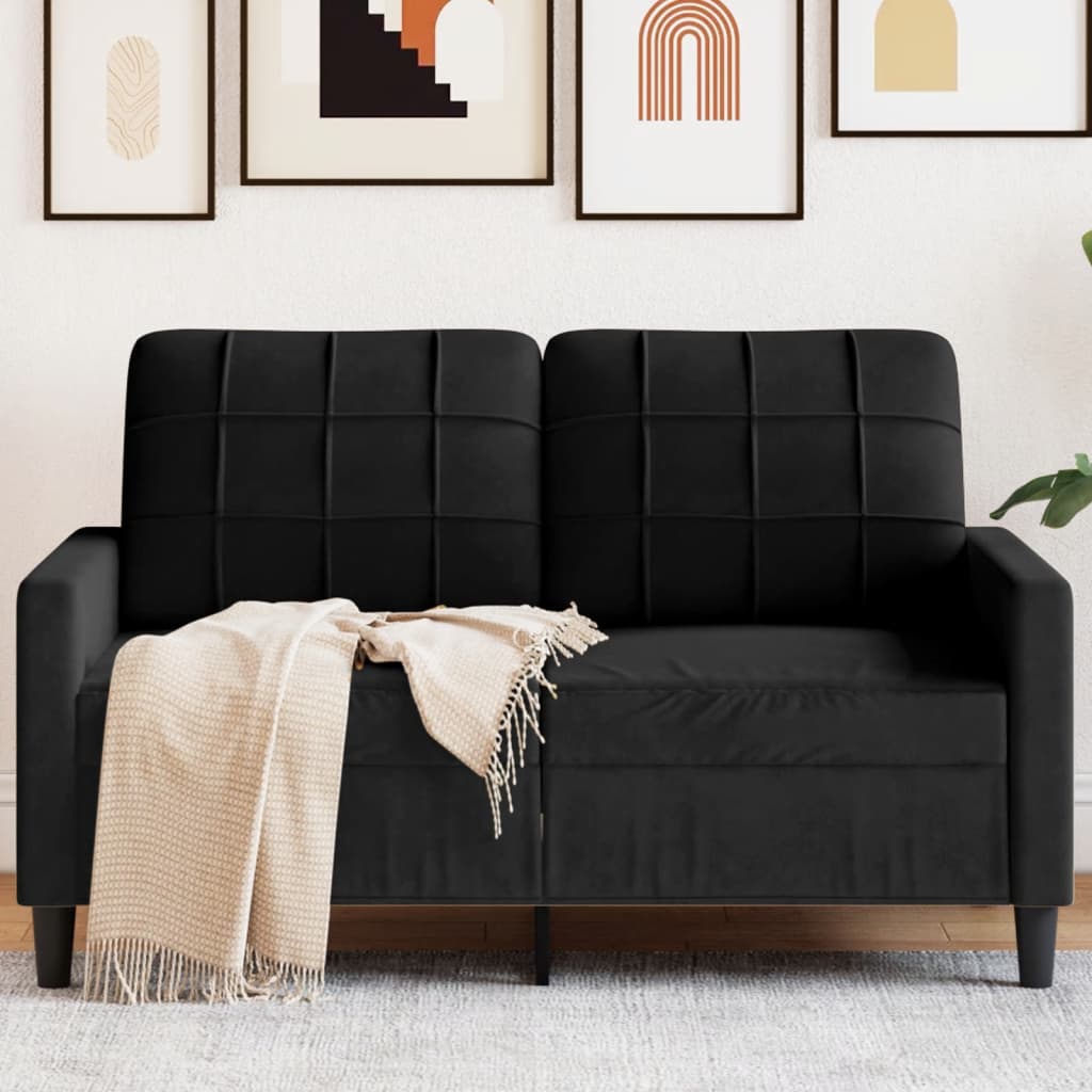 2-Personers Sofa Fløjl