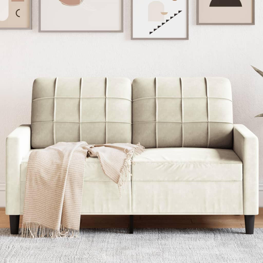 2-Personers Sofa Fløjl