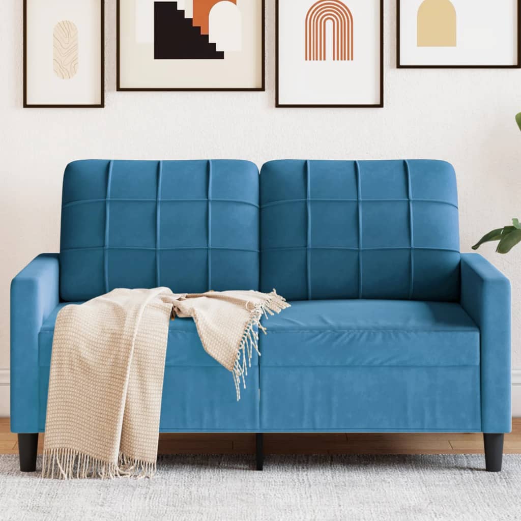 2-Personers Sofa Fløjl