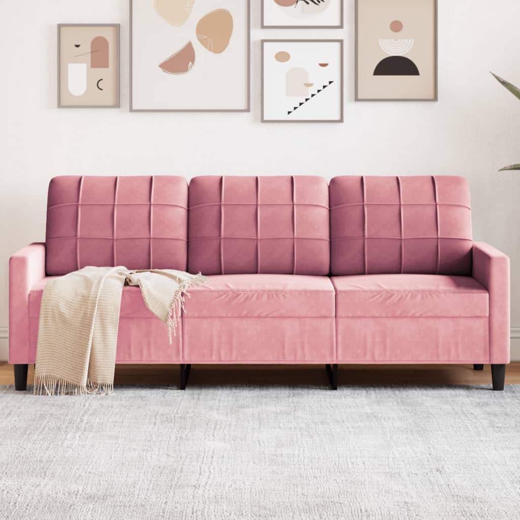 2-Personers Sofa Fløjl