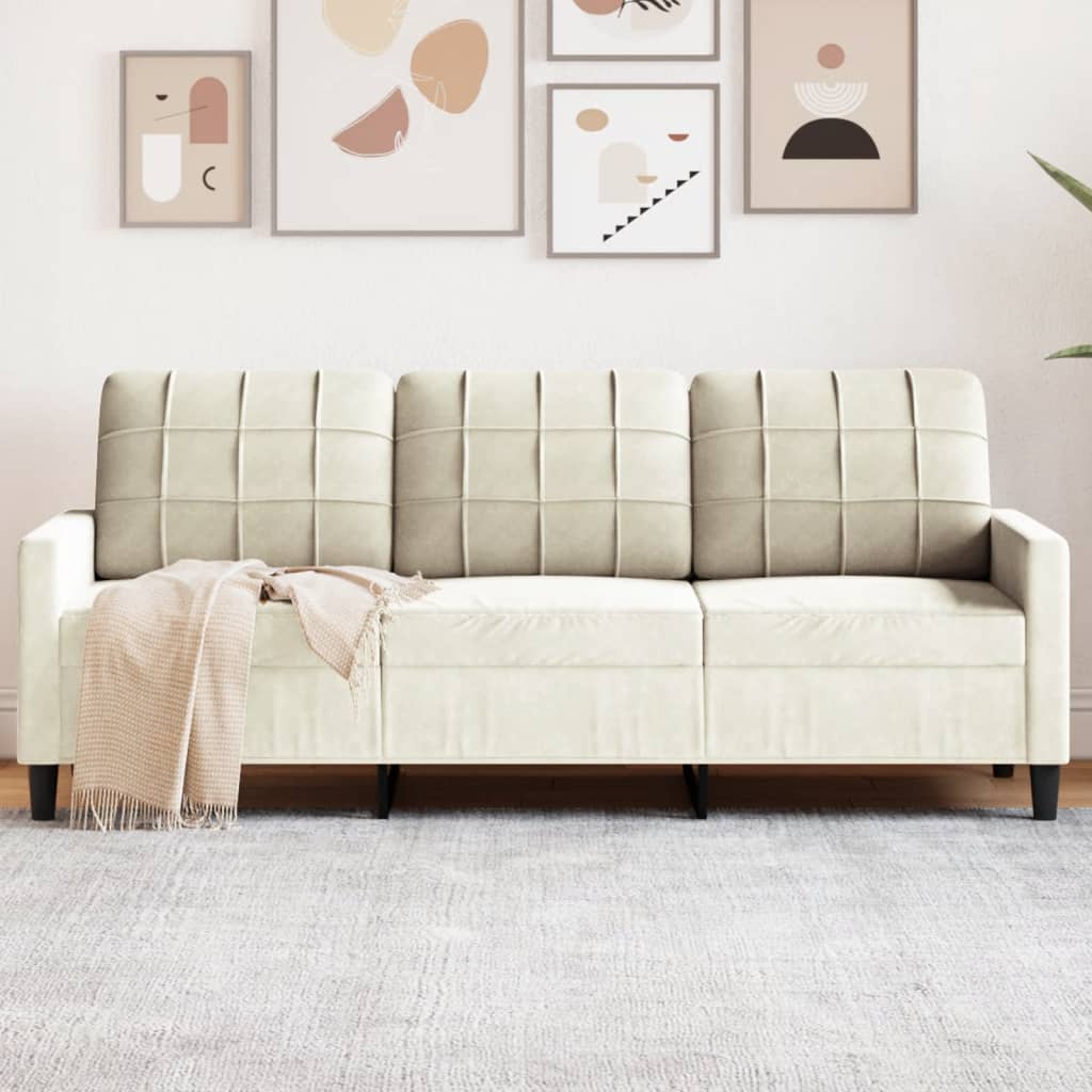 2-Personers Sofa Fløjl