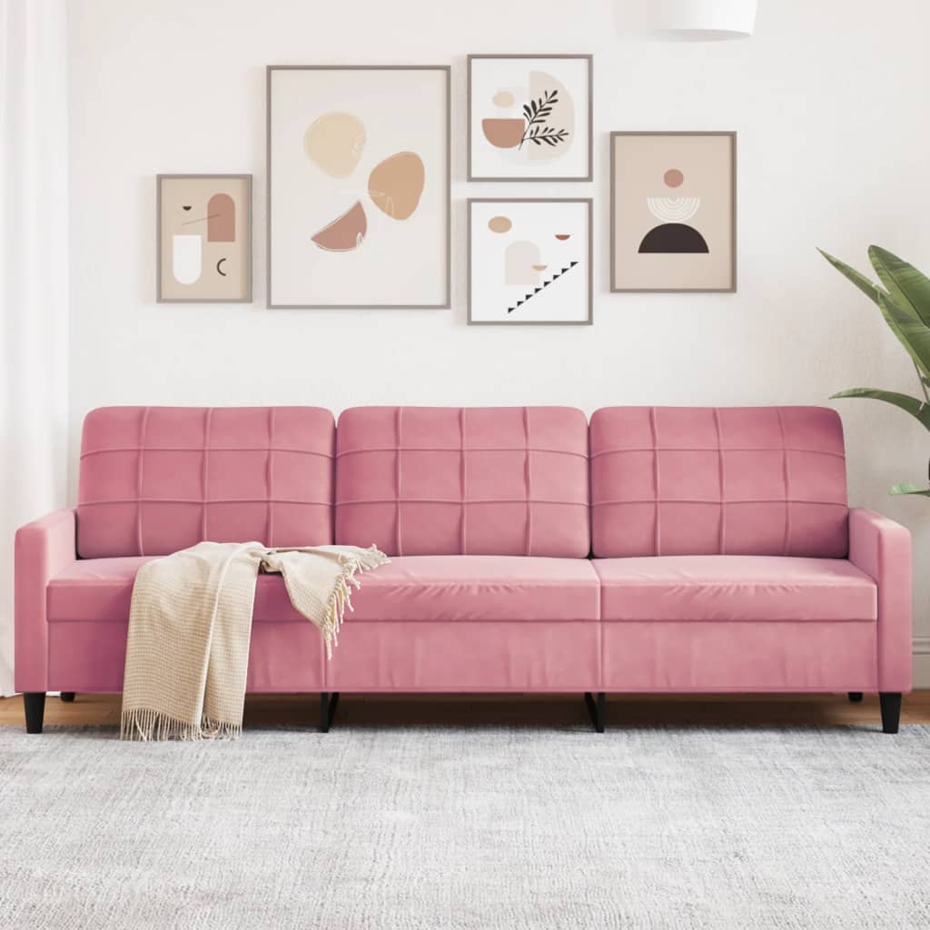 2-Personers Sofa Fløjl