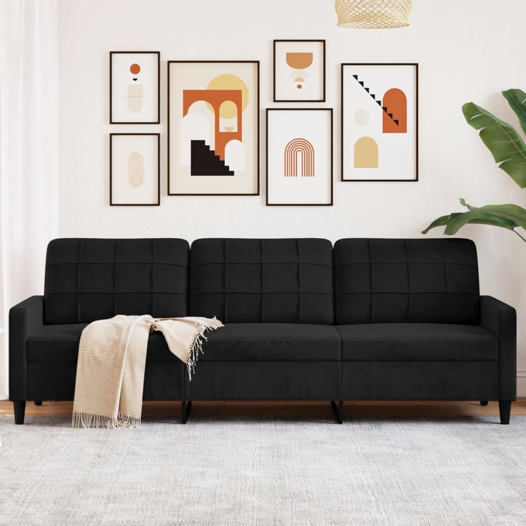 2-Personers Sofa Fløjl