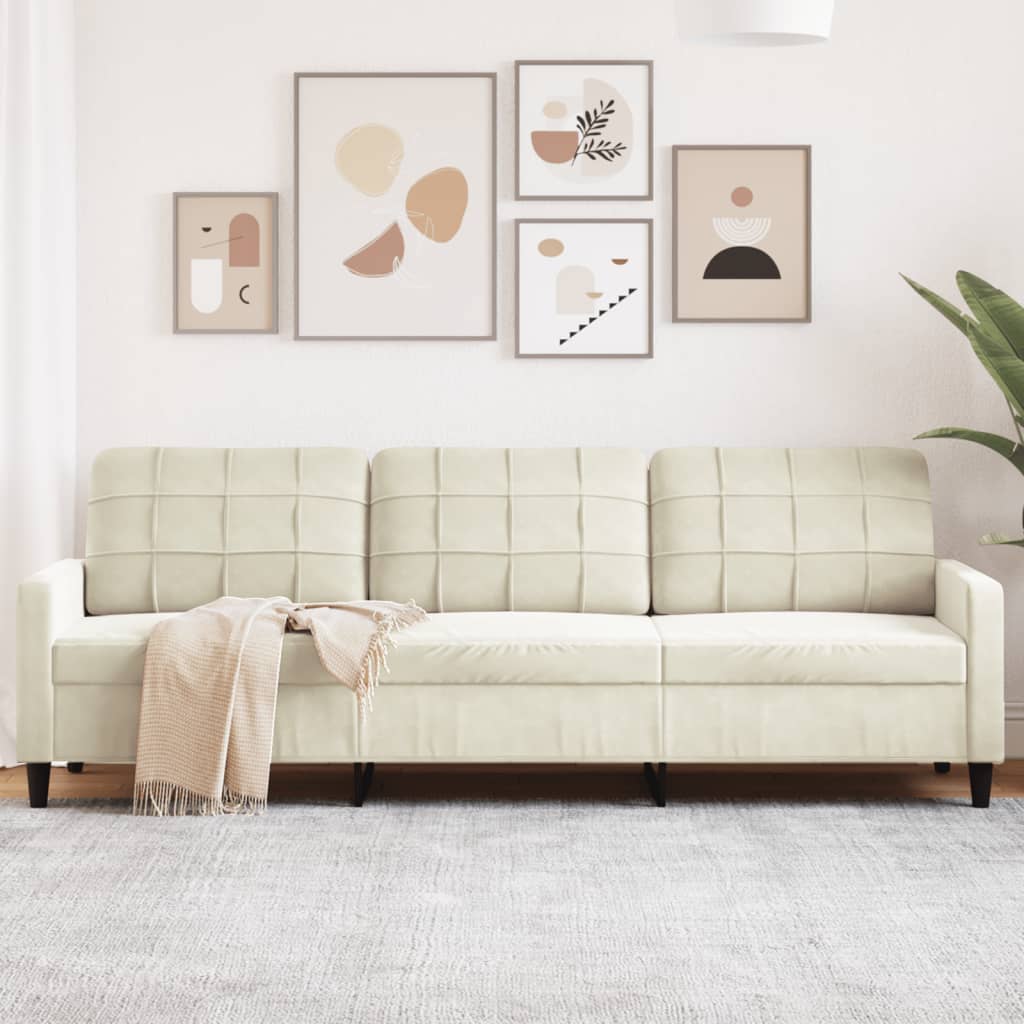 2-Personers Sofa Fløjl