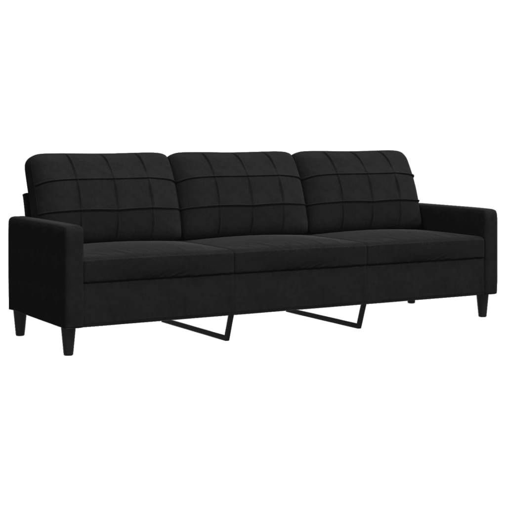 Sofasæt 2 Dele Med Hynder Velour