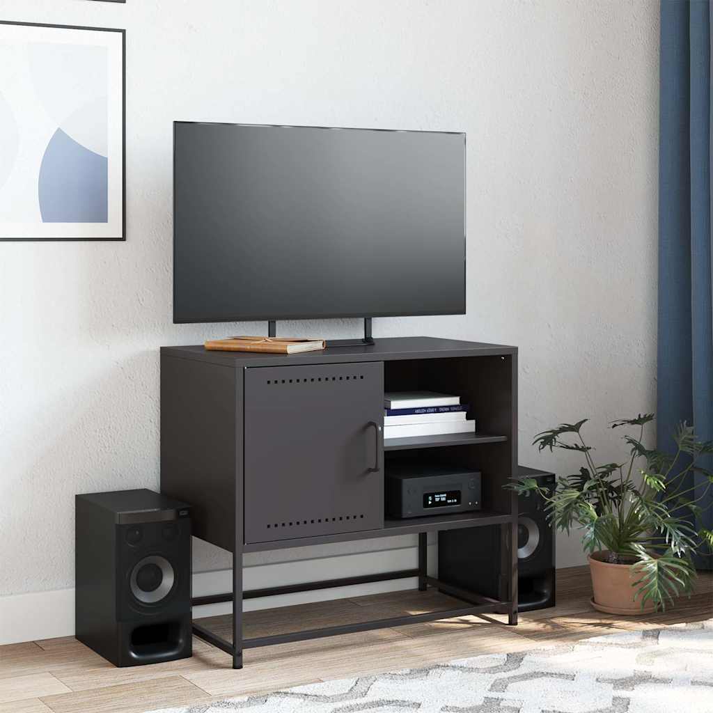 Tv-Bord 68X39X60,5 Cm Stål