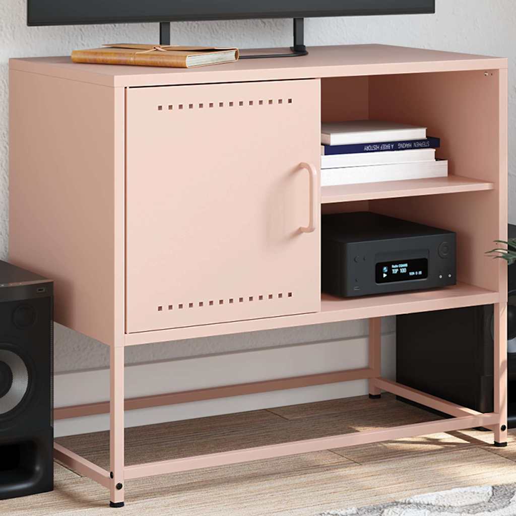 Tv-Bord 68X39X60,5 Cm Stål