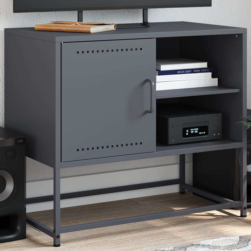 Tv-Bord 68X39X60,5 Cm Stål