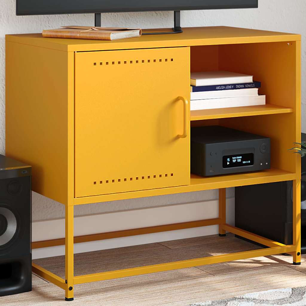 Tv-Bord 68X39X60,5 Cm Stål
