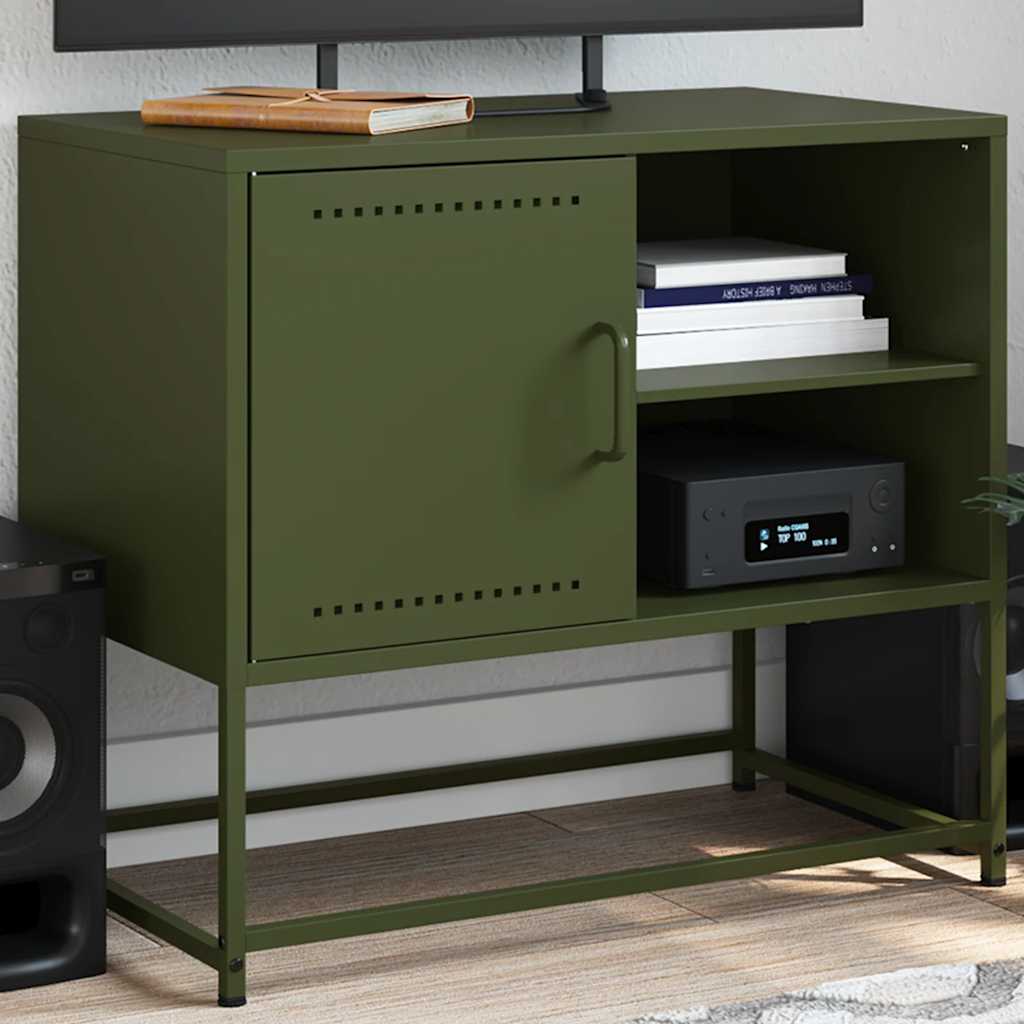Tv-Bord 68X39X60,5 Cm Stål