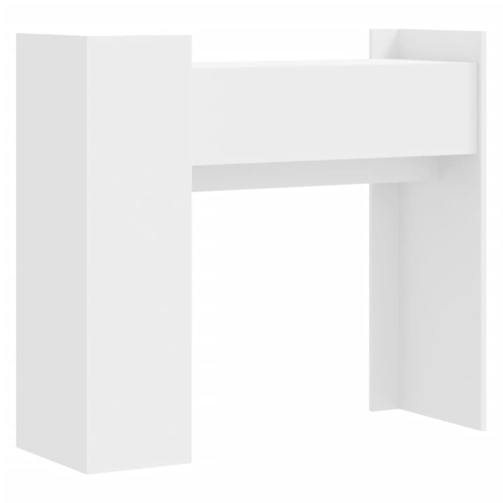 Konsolbord 100X35X90 Cm Konstrueret Træ