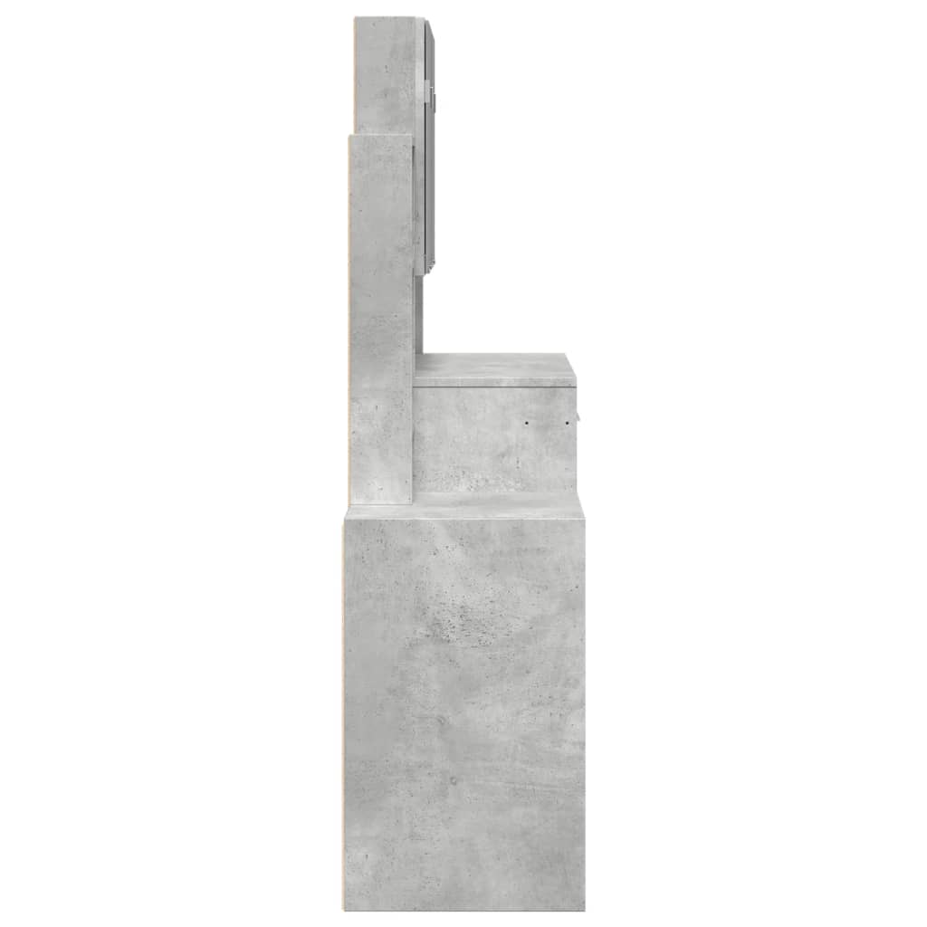 Makeupbord Med Skab 80X35X132 Cm