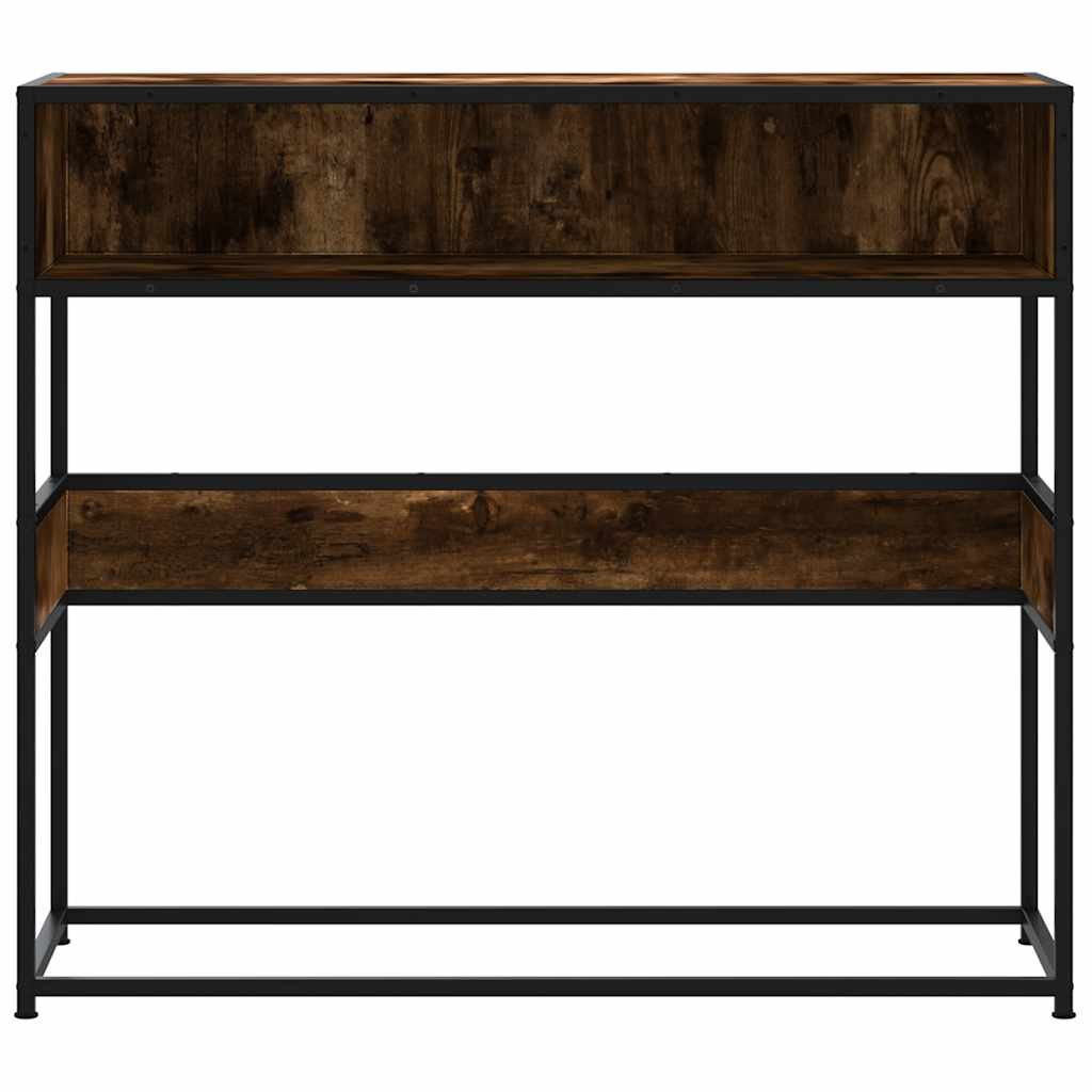 Konsolbord 90X35X80 Cm Konstrueret Træ Etræsfarve