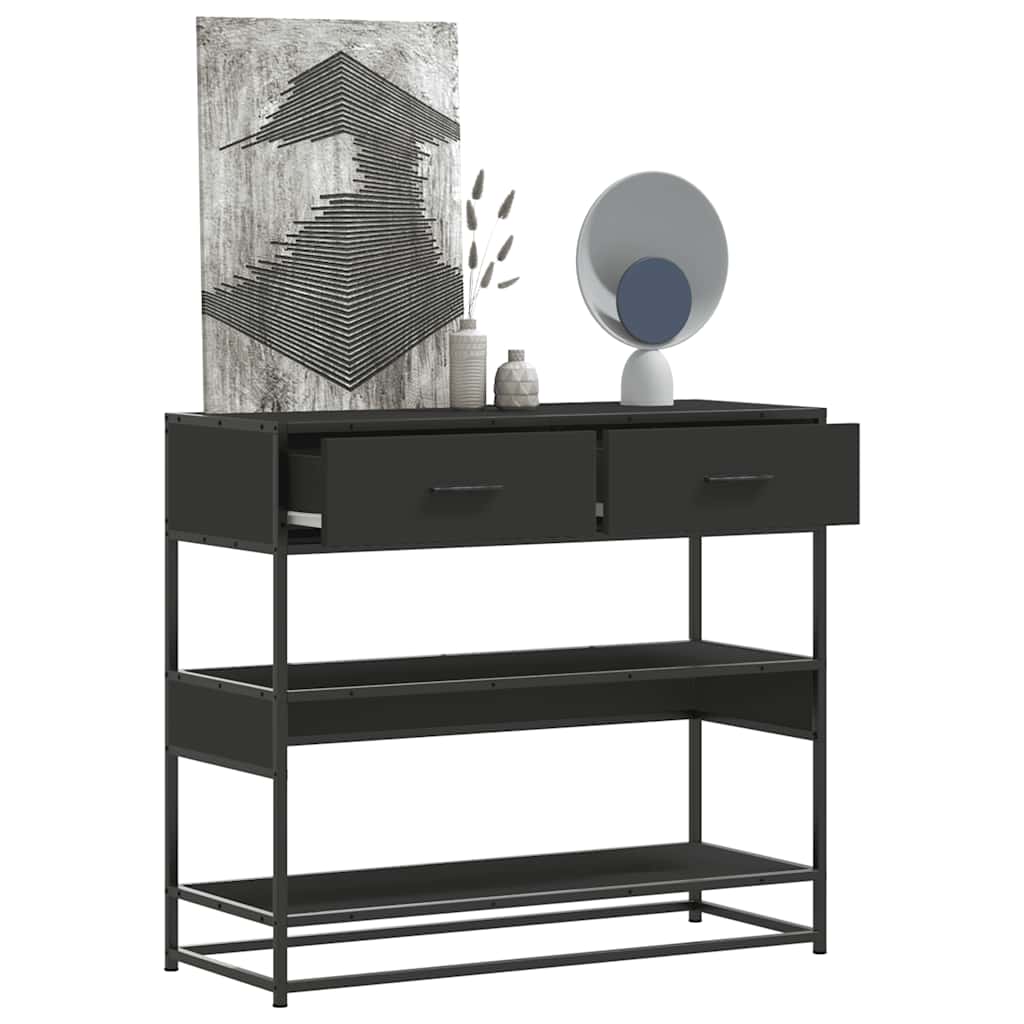 Konsolbord 90X35X80 Cm Konstrueret Træ