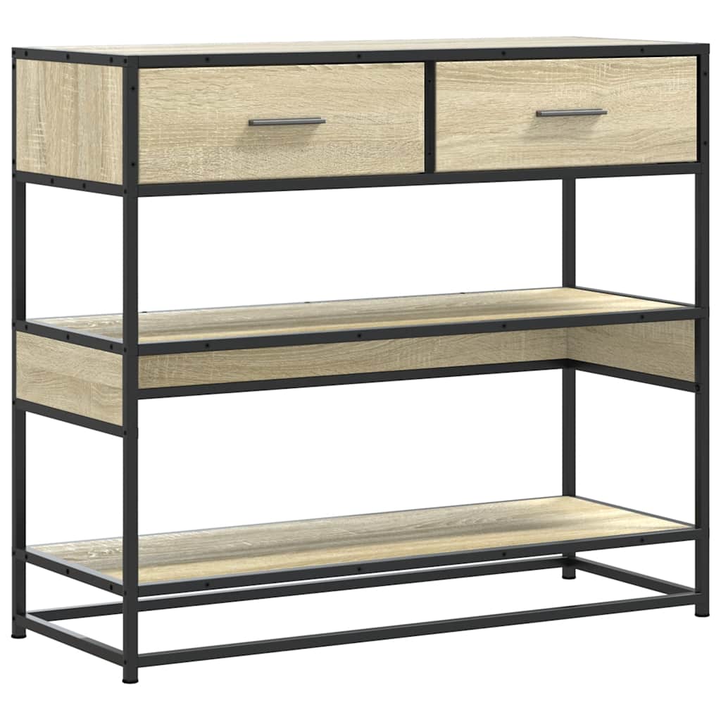 Konsolbord 90X35X80 Cm Konstrueret Træ