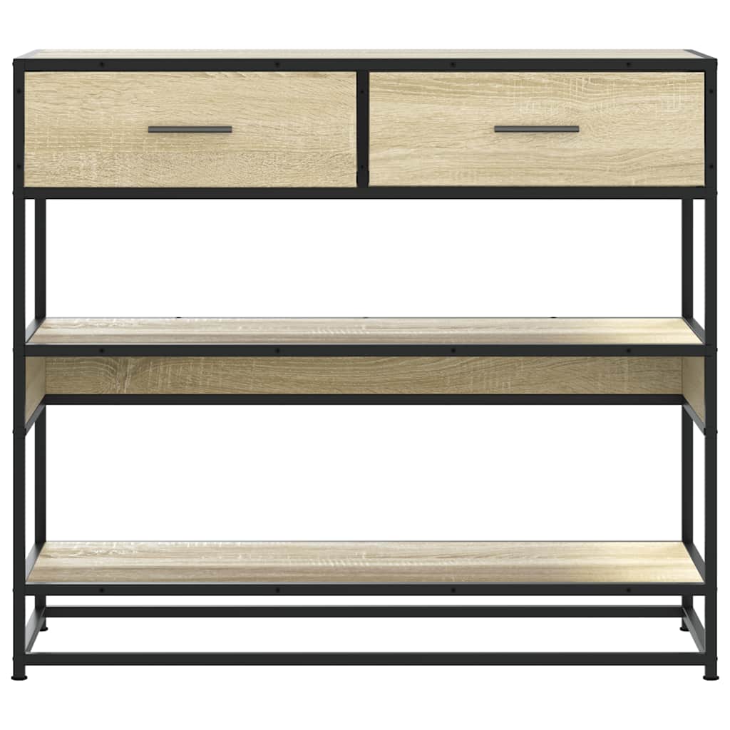 Konsolbord 90X35X80 Cm Konstrueret Træ