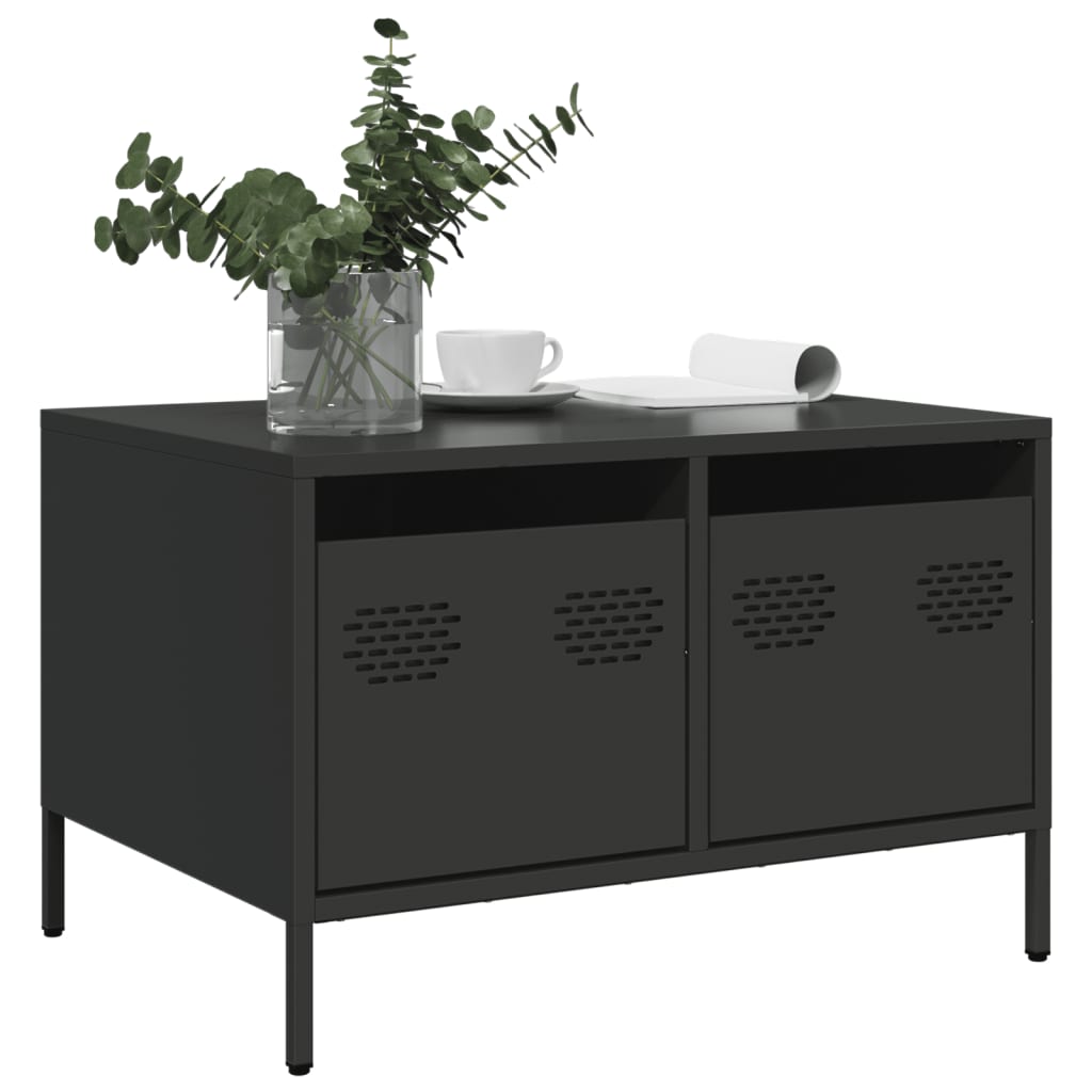 Tv-Bord 68X50X43,5 Cm Koldvalset Stål Senneps