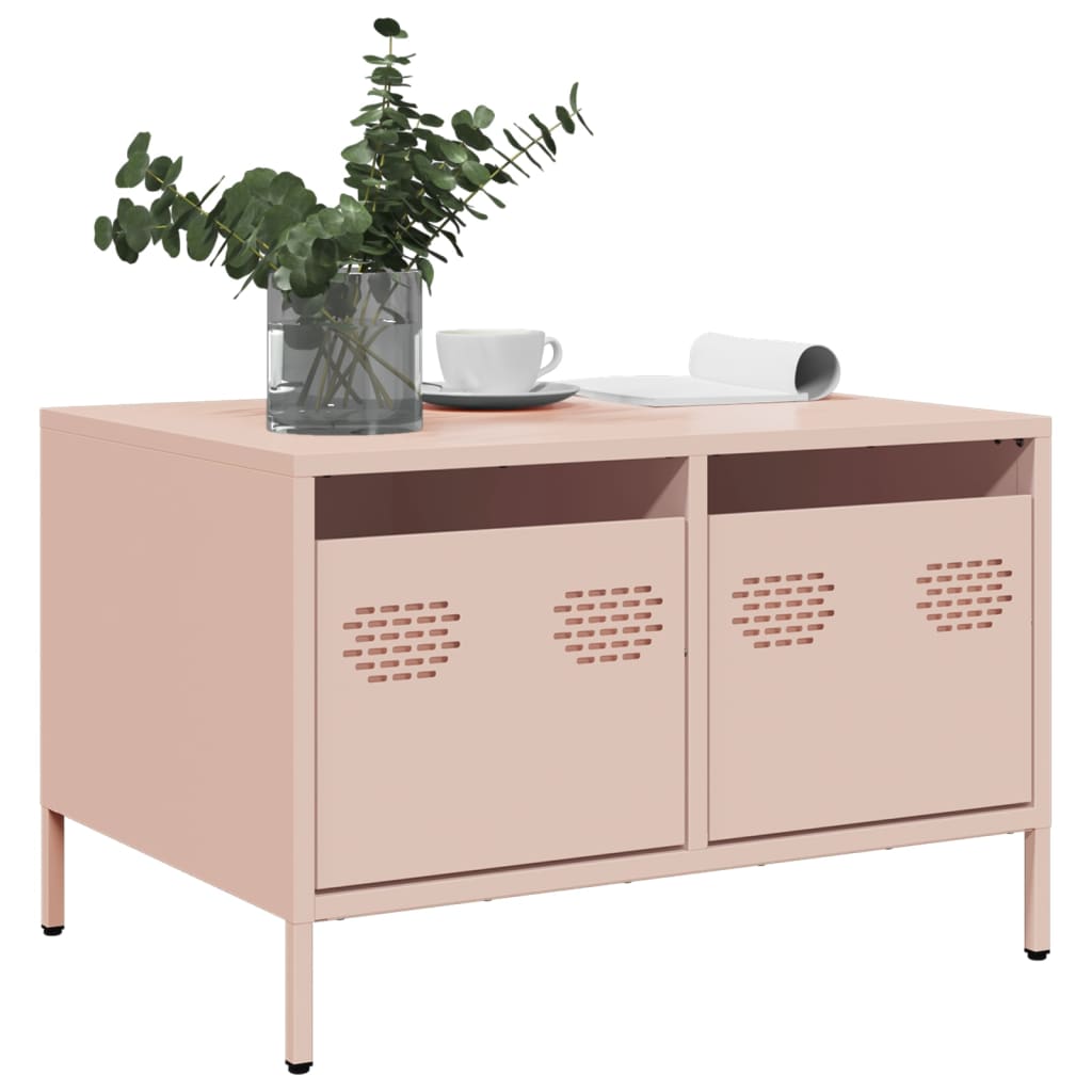 Tv-Bord 68X50X43,5 Cm Koldvalset Stål Senneps