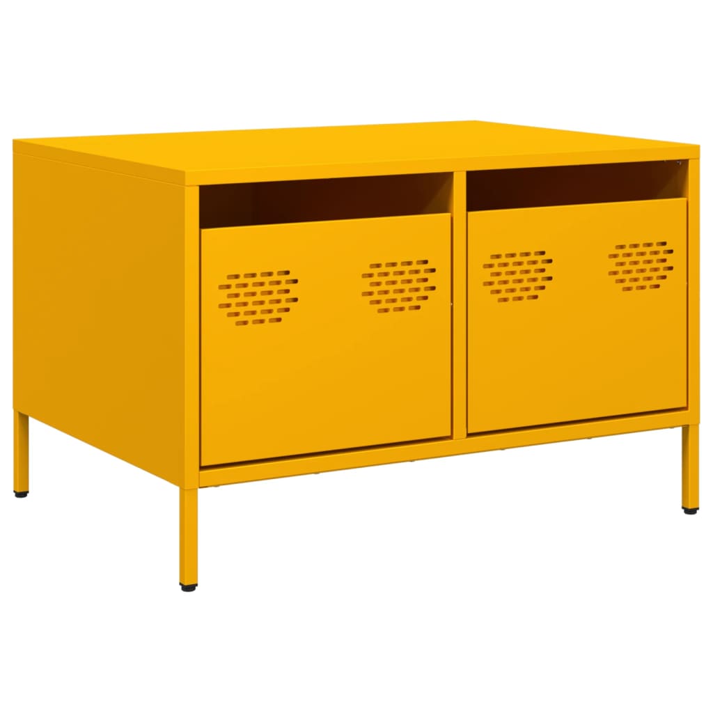 Tv-Bord 68X50X43,5 Cm Koldvalset Stål Senneps