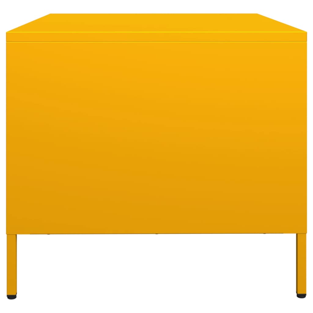 Tv-Bord 68X50X43,5 Cm Koldvalset Stål Senneps