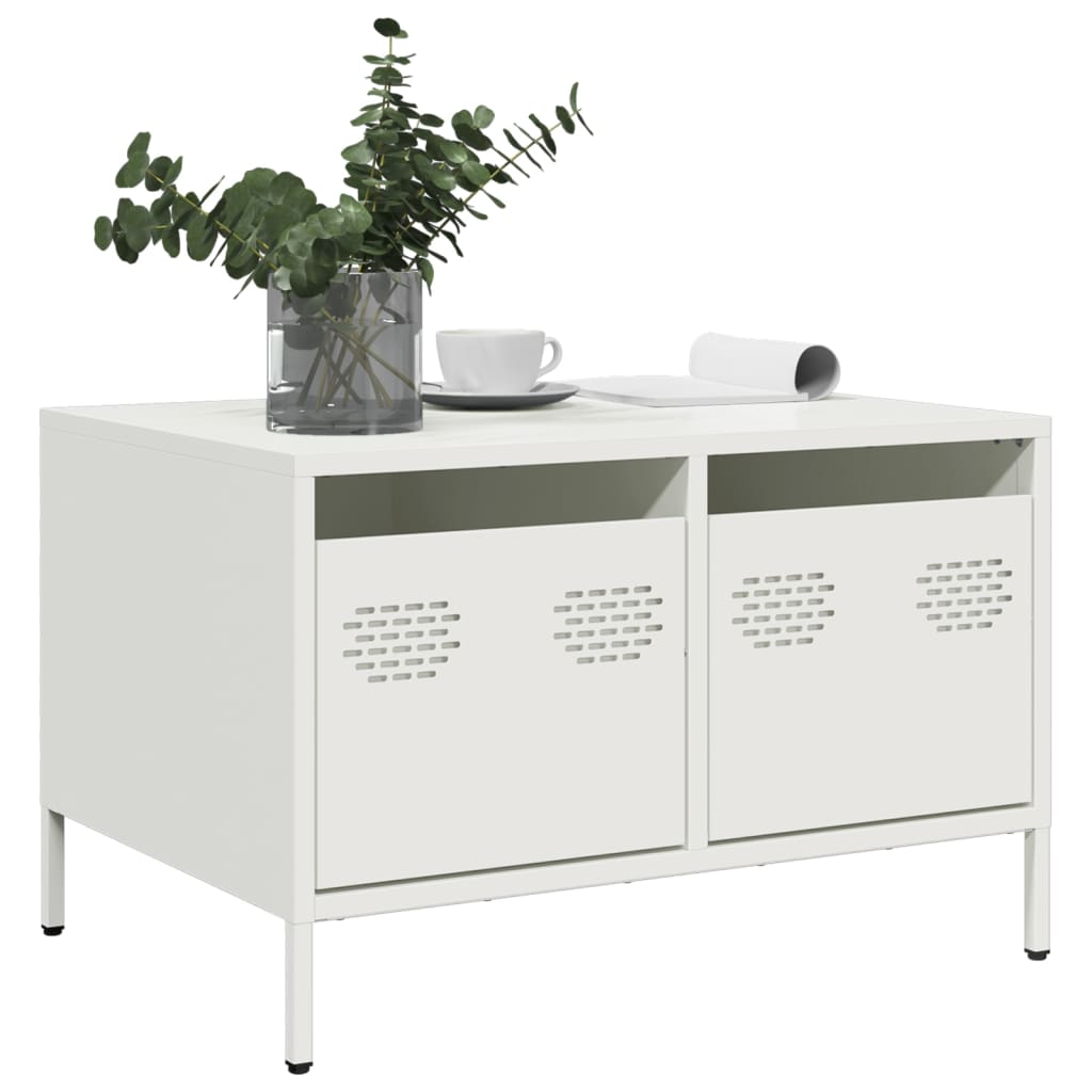 Tv-Bord 68X50X43,5 Cm Koldvalset Stål Senneps