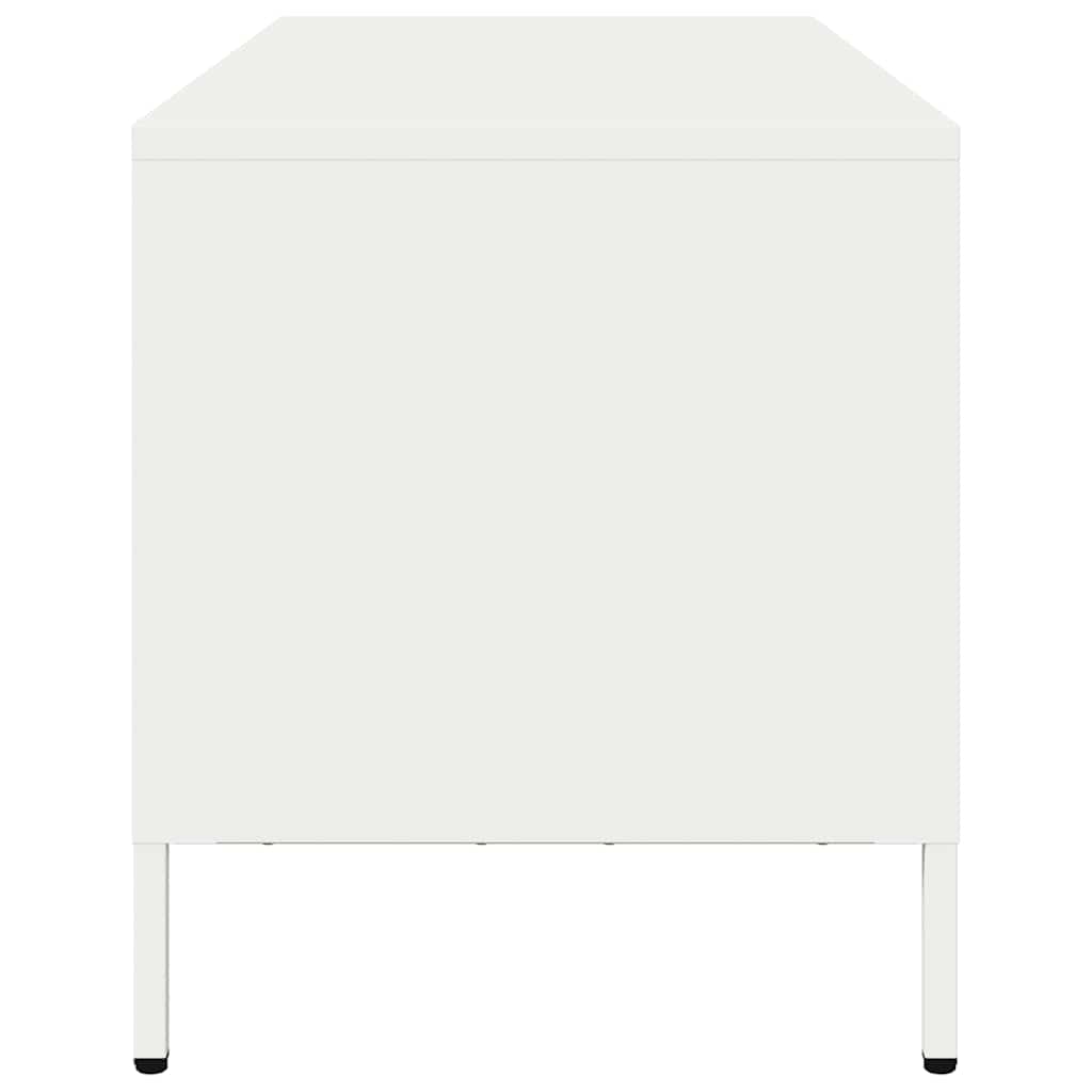 Tv-Bord 101,5X39X43,5 Cm Koldvalset Stål