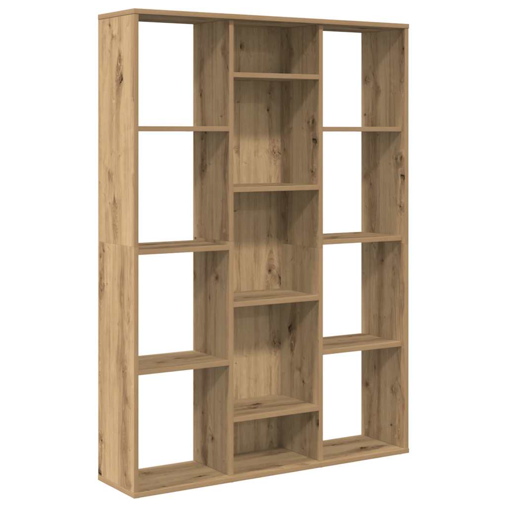 Rumdeler/Bogreol 100X24X140 Cm Konstrueret Træ