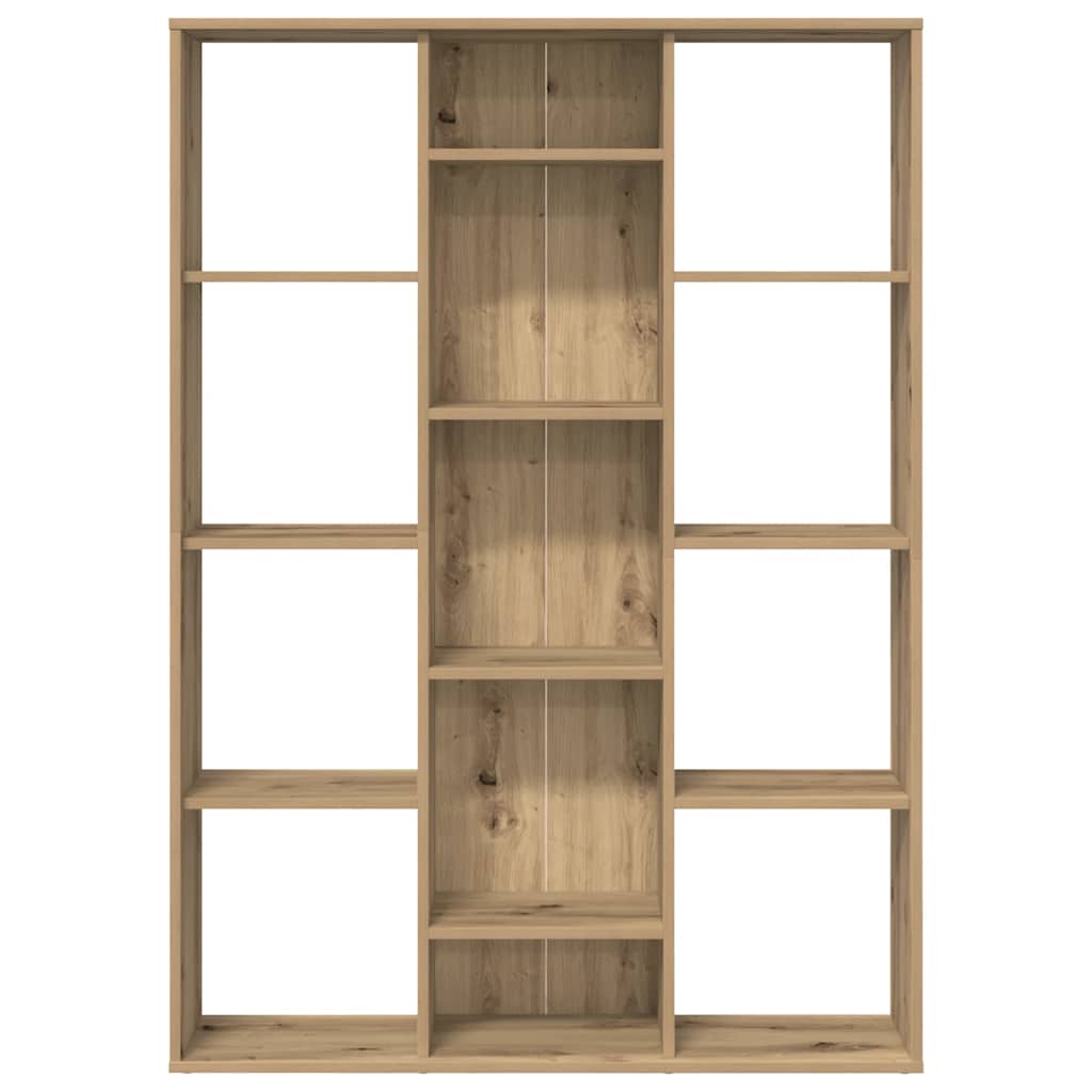 Rumdeler/Bogreol 100X24X140 Cm Konstrueret Træ