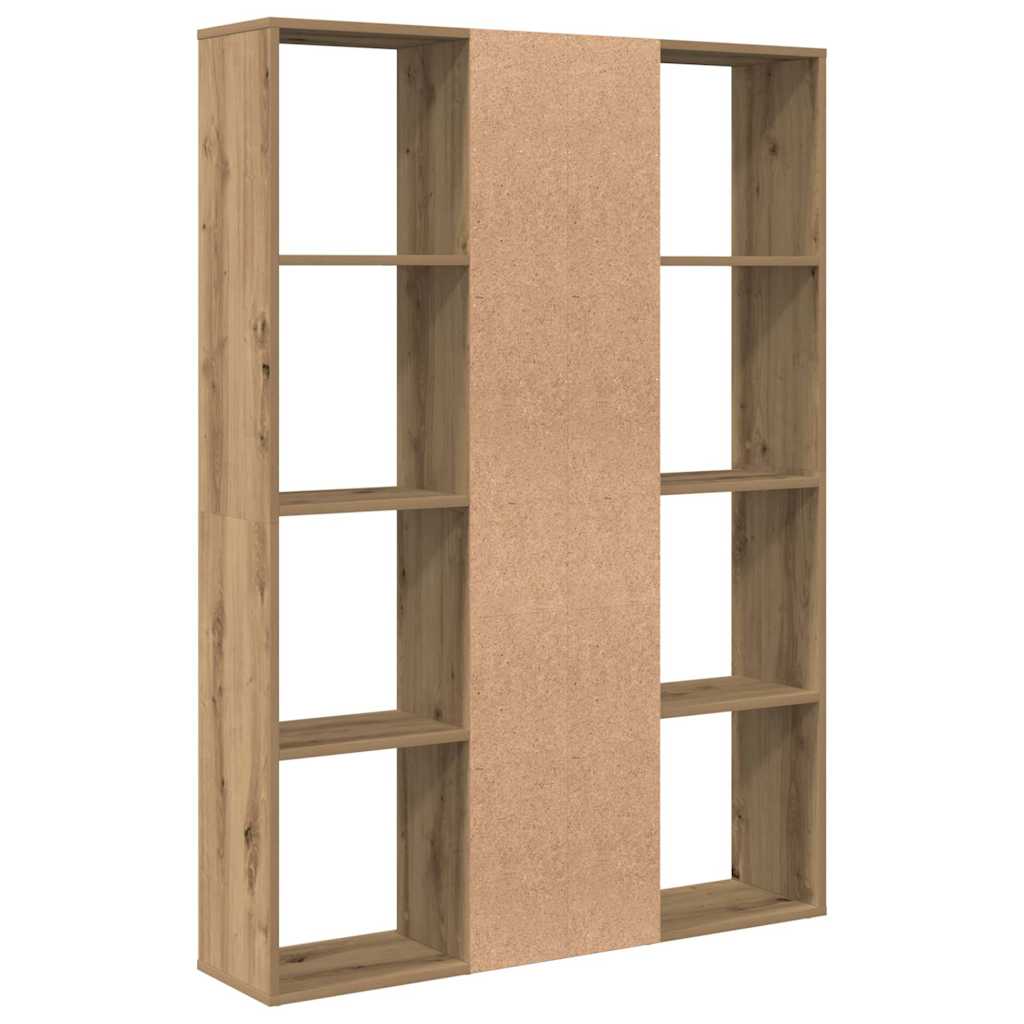 Rumdeler/Bogreol 100X24X140 Cm Konstrueret Træ