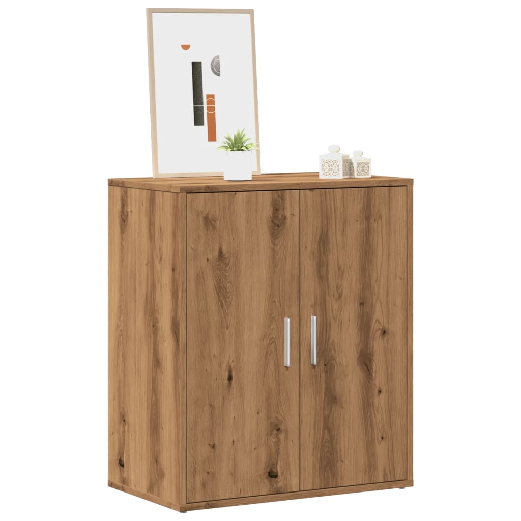 Skoskab Konstrueret Træ Kunsteg Artisan Eg