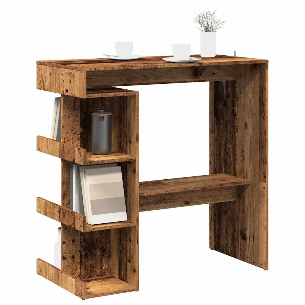 Barbord M. Stativ 100X50X101,5 Cm Konstrueret Træ