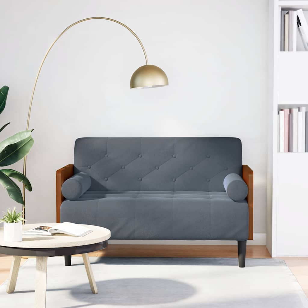 Elskovssofa Med Bolsterhynder 110 Cm Fløjl