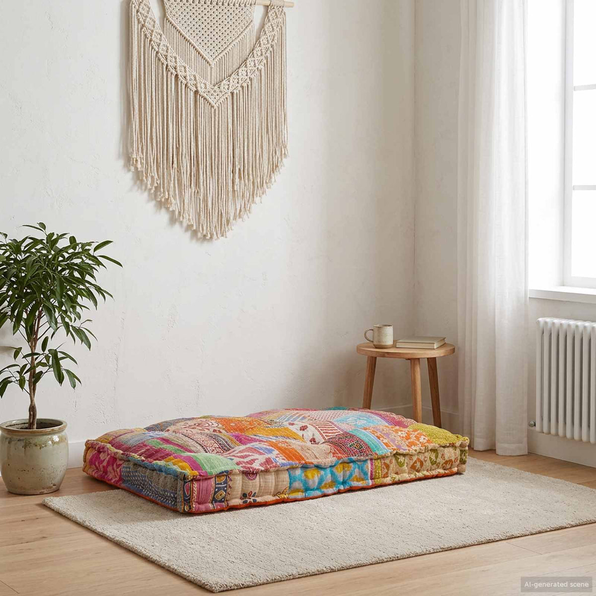 Palle Sofa Pude 3 Stk. Stof 120 X 80 X 38 Cm