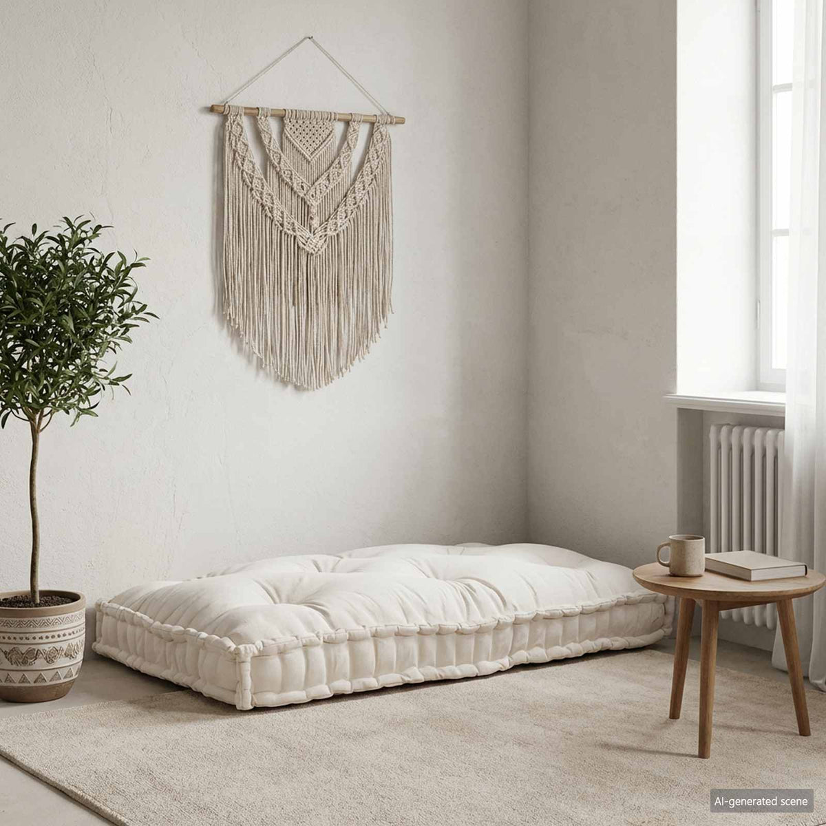Palle Sofa Pude 3 Stk. Stof 120 X 80 X 38 Cm