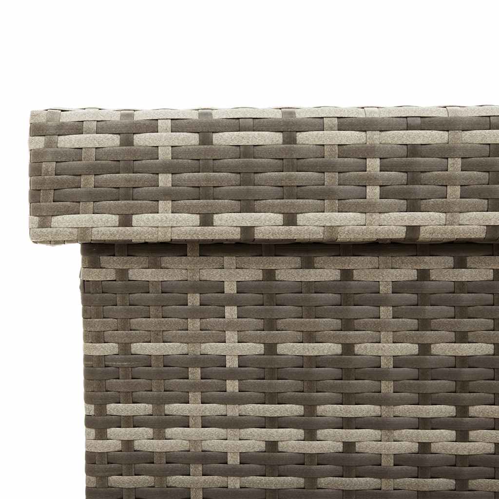 Opbevaringsboks Med Hjul Polyrattan