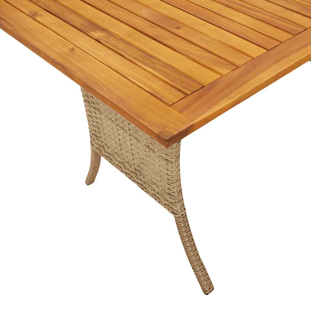 3-Personers Sofa Med Hynder Og Bord Polyrattan
