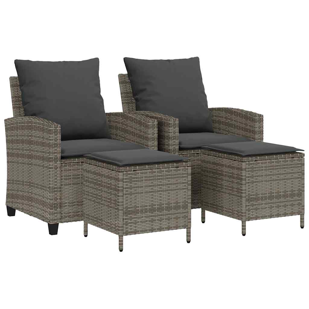 Sofasæt Til Haven 4 Dele Med Hynder Polyrattan