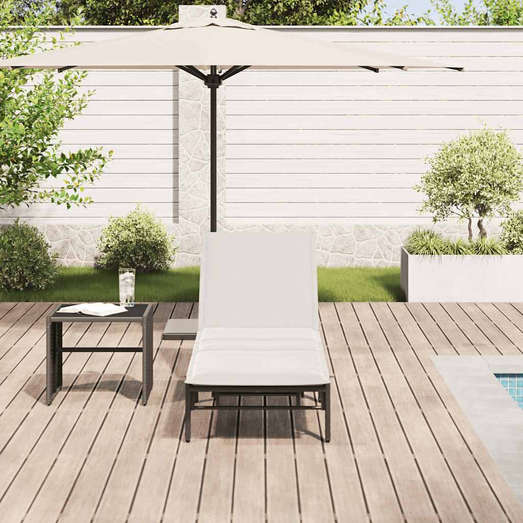 Liggestol Med Hynde Polyrattan