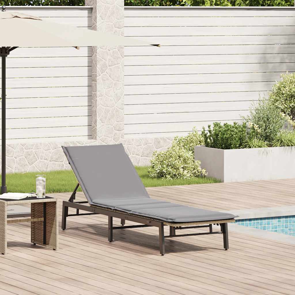 Liggestol Med Hynde Polyrattan
