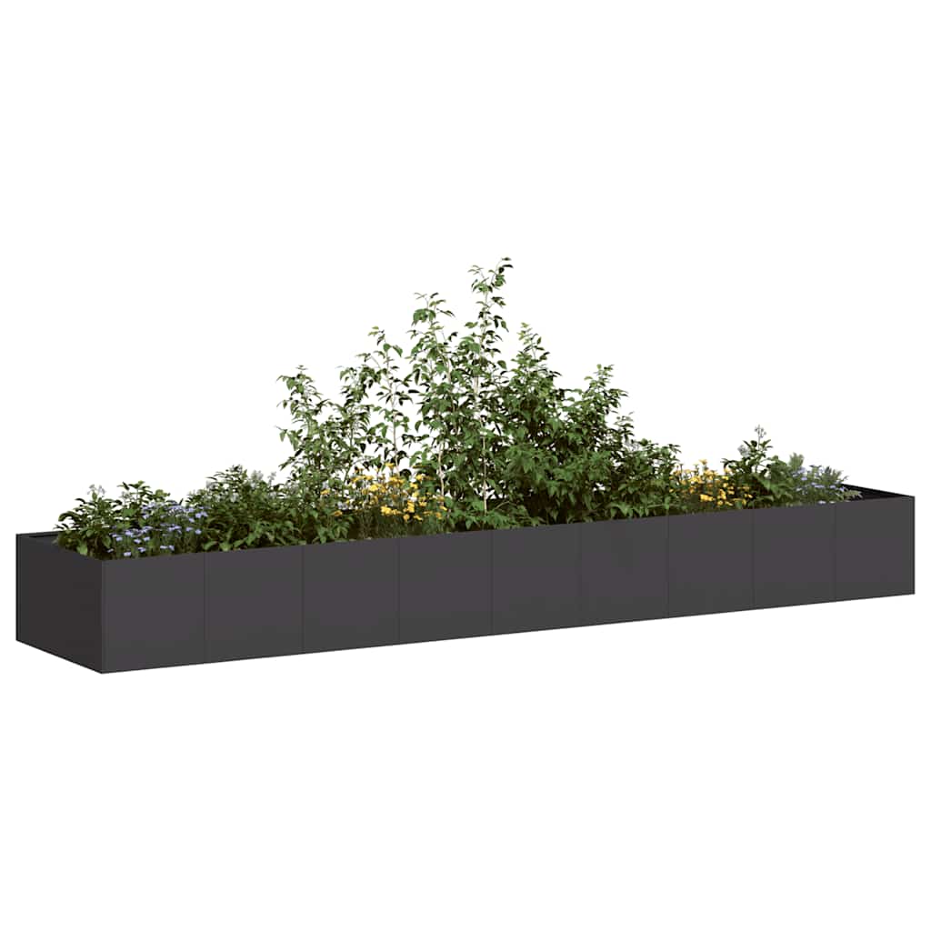 Plantekasse Stål Sort