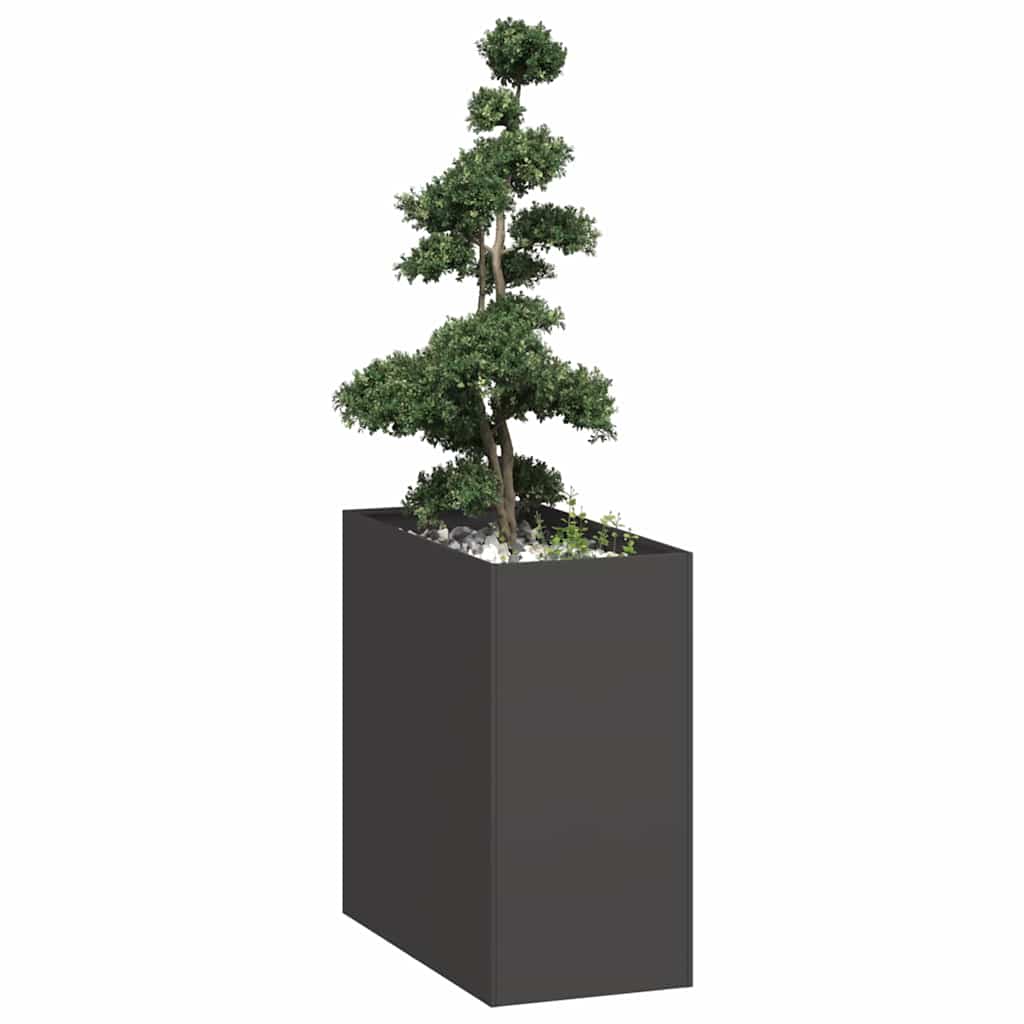 Plantekasse Stål Sort