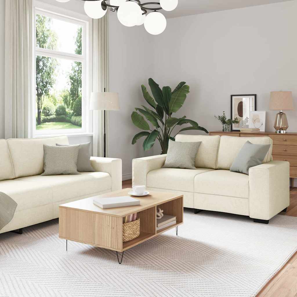 2-Personers Sofa 180X77X82 Cm Hør