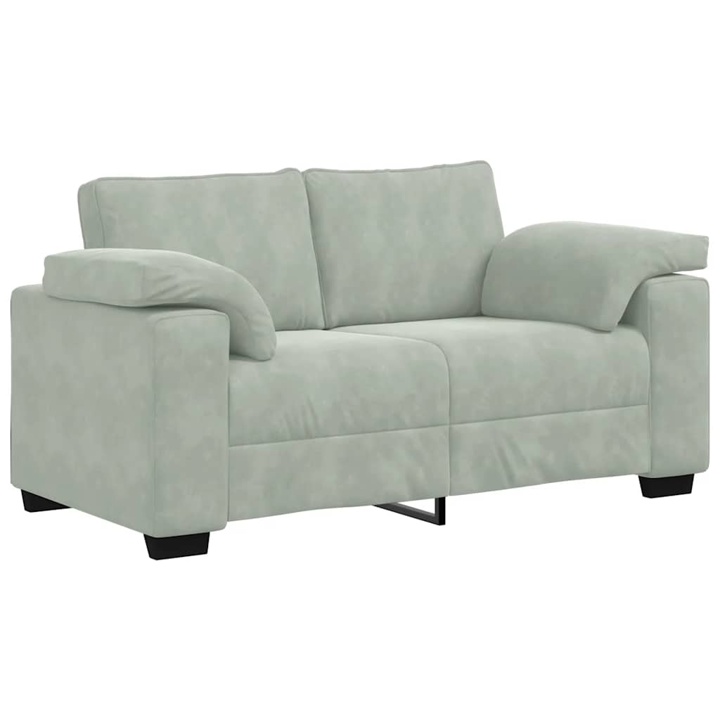 Sofasæt 3 Dele Med Hynder Velour