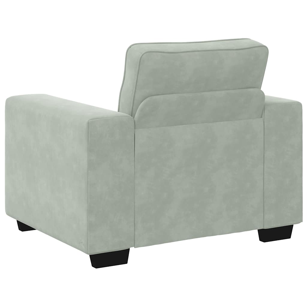Sofasæt 3 Dele Med Hynder Velour