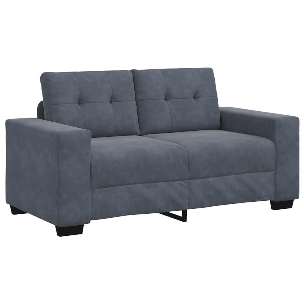 2-Delt Sofasæt Med Hynder Fløjl