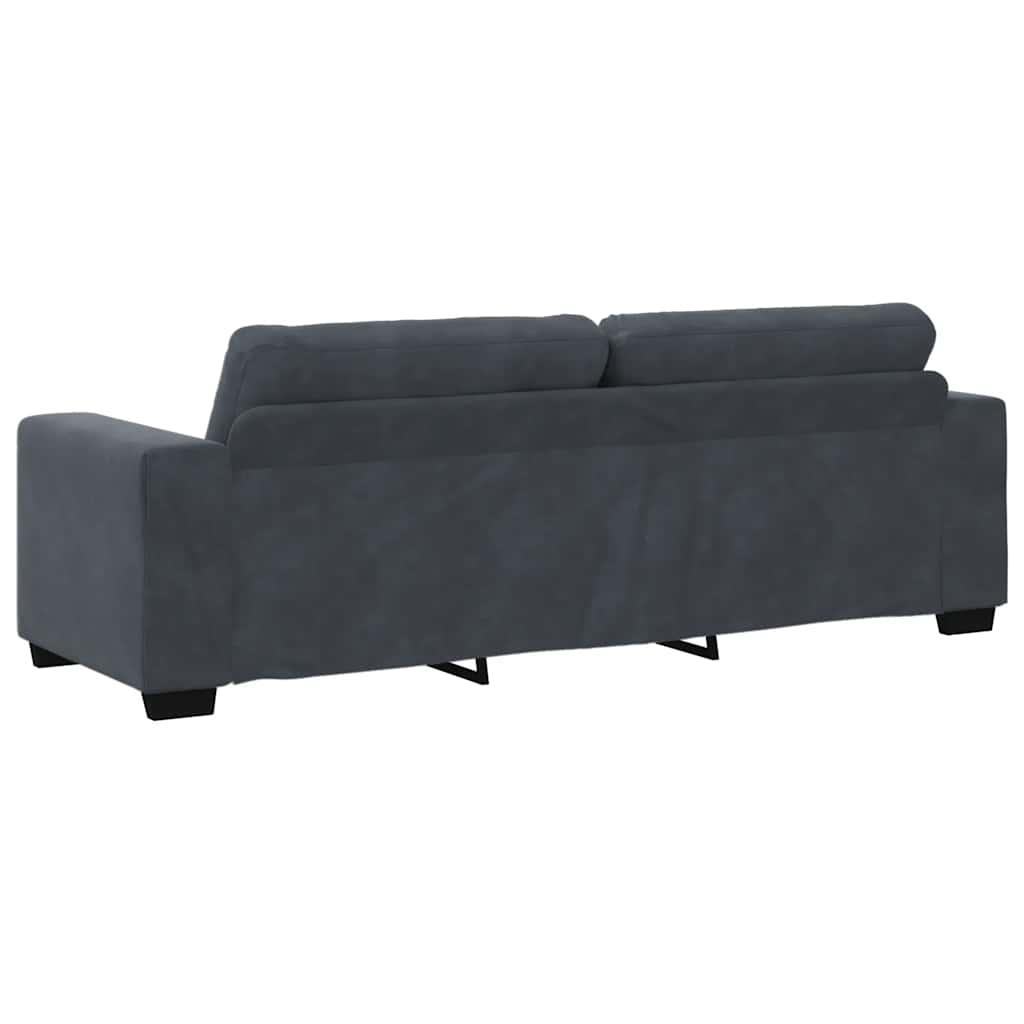 2-Delt Sofasæt Med Hynder Fløjl