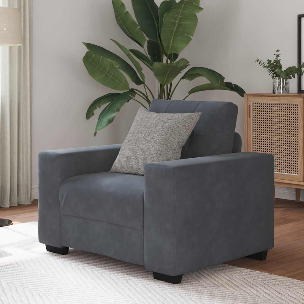 Elskovssofa 160X77X82 Cm Fløjl