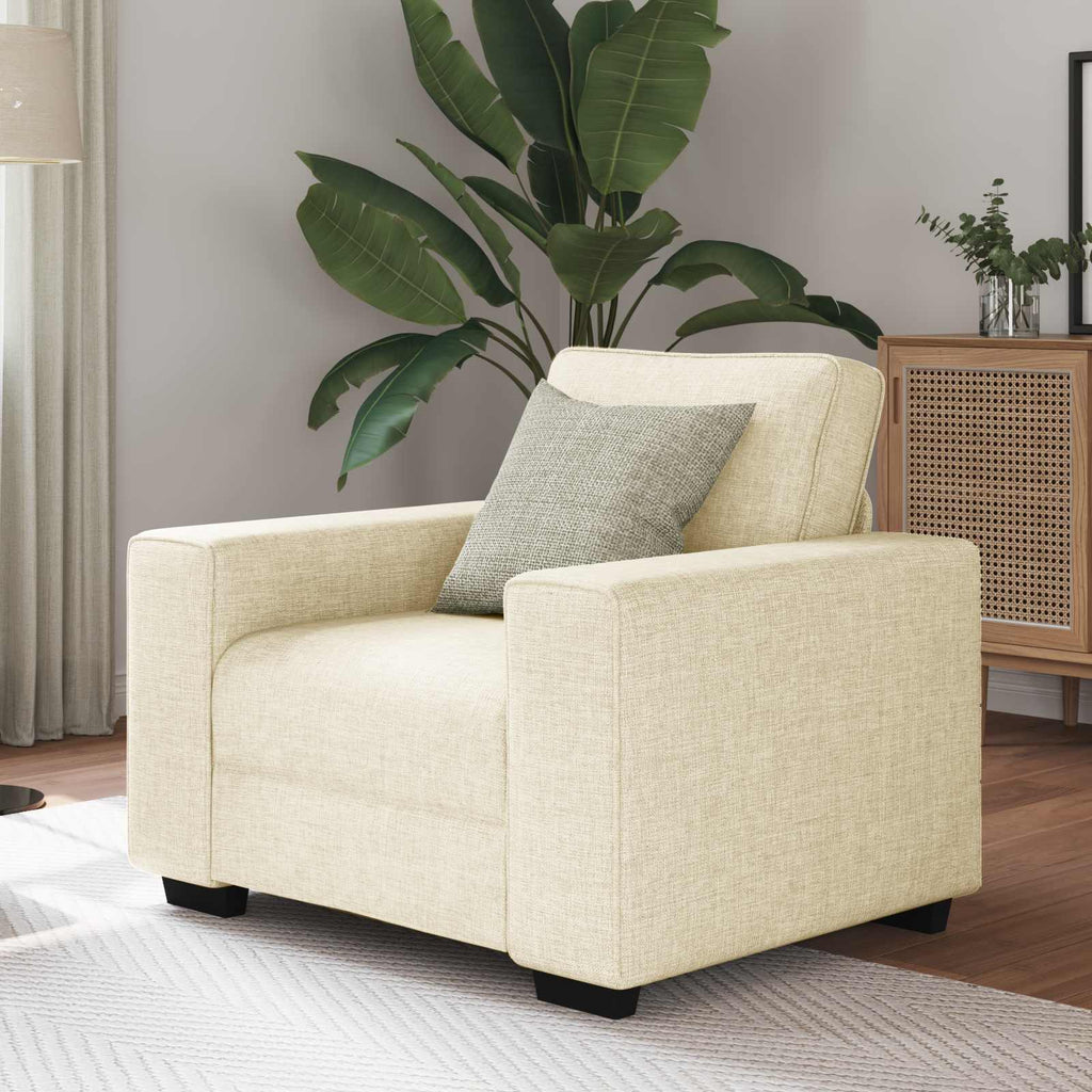 2-Personers Sofa 180X77X82 Cm Hør