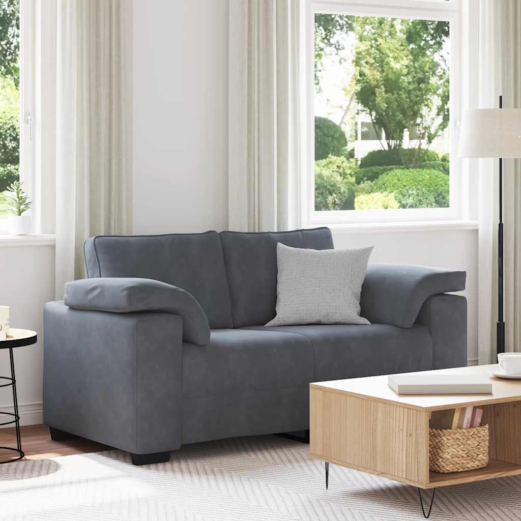 3-Personers Sofa 220X77X82 Cm Fløjl